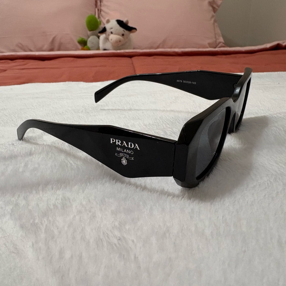 Prada Milano Black Designer Sunglasses